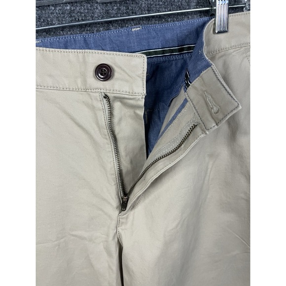 LLBean Standard Fit Chinos Khaki Men Straight Leg Cotton Spandex Pants‎ 36x30 - Picture 6 of 13